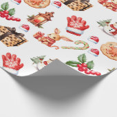 Christmas wrapping paper in Harmony ラッピングペーパー (角)