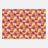 Christmas Wrapping Paper Set of 3 Designs ラッピングペーパーシート (正面)