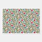 Christmas Wrapping Paper Sheet Set ラッピングペーパーシート (正面2)
