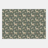 Christmas Wrapping Paper Sheets ラッピングペーパーシート (正面)