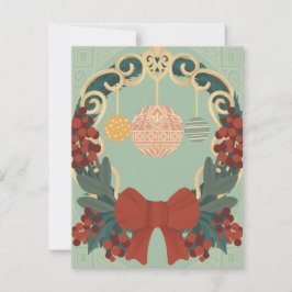 Christmas Wreath  シーズンカード