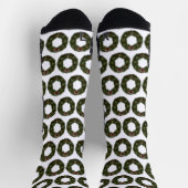 Christmas Wreath  ソックス (上部)