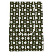 Christmas Wreath ミディアムペーパーバッグ (裏面)