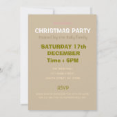 Christmas Wreath 招待状 (裏面)