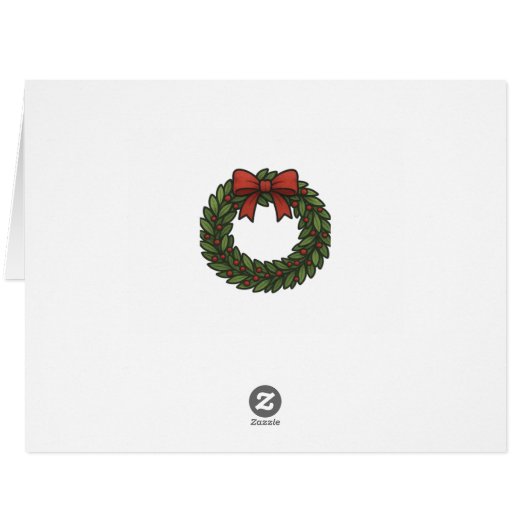 Christmas Wreath Classic (裏面横)