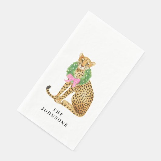 Christmas Wreath Leopard  (コーナー)