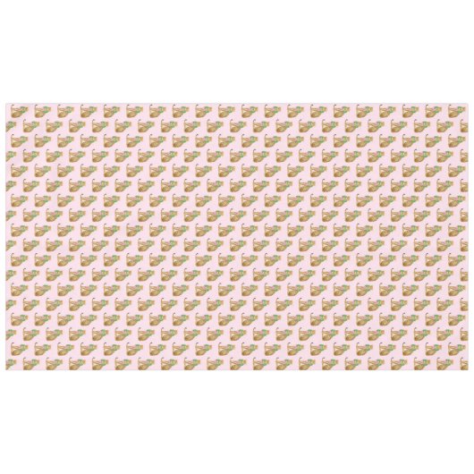 Christmas Wreath Leopard  テーブルクロス (正面(横))