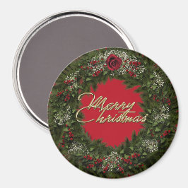 Christmas Wreath Magnet マグネット