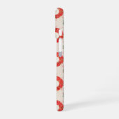 Christmas Wreath Pattern iPhone 16ケース (左側面)