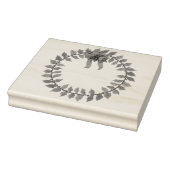 Christmas Wreath Stamp ラバースタンプ (スタンプ)