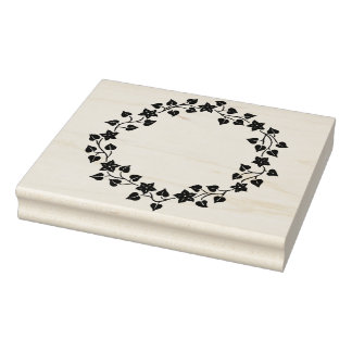 Christmas Wreath Stamp ラバースタンプ
