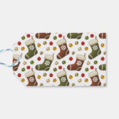 Christmas Wreaths ギフトタグ (裏面横)