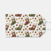 Christmas Wreaths ギフトタグ (正面(横))