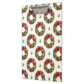 Christmas Wreaths クリップボード (左)