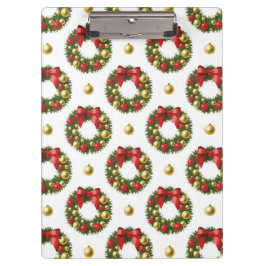 Christmas Wreaths クリップボード