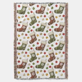 Christmas Wreaths スローブランケット