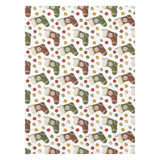 Christmas Wreaths テーブルクロス (正面)