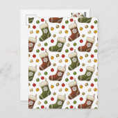 Christmas Wreaths ポストカード (正面/裏面)