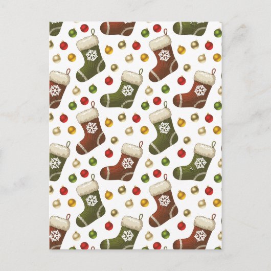 Christmas Wreaths ポストカード (正面)