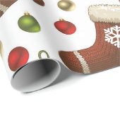 Christmas Wreaths ラッピングペーパー (ロールコーナー)