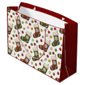 Christmas Wreaths ラージペーパーバッグ (裏面アングル)