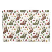 Christmas Wreaths 枕カバー (正面)