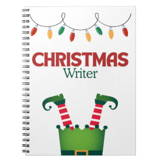 Christmas Writer Notebook -小妖精や小人 ノートブック
