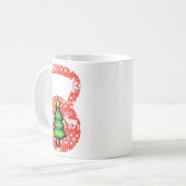 Christmas X-mas I'm Just Here For The Cookies コーヒーマグカップ (正面左)