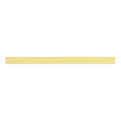 Christmas Yellow Gold Striped Grosgrain Ribbon グログランリボン (正面)