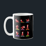 Christmas Yoga, Santa Practice Yogaクリスマス, Meditati コーヒーマグカップ<br><div class="desc">クリスマス・ヨガ、サンタプラクティスヨガクリスマス、瞑想Tシャツ</div>