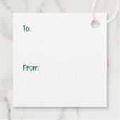 Christmas Yorkie Dogs フェイバータグ (裏面)