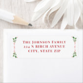 ChristmasFolids緑と赤 ラベル (インサイチュ)