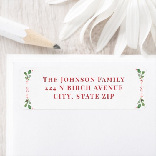 ChristmasFolids緑と赤 ラベル (インサイチュ)