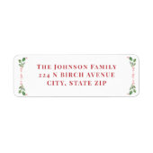 ChristmasFolids緑と赤 ラベル (正面)