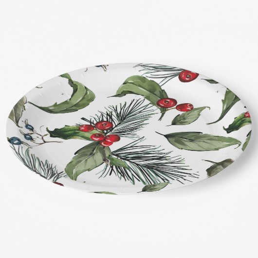 Christmass  ペーパープレート (アングル)