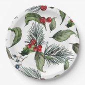 Christmass  ペーパープレート (正面)