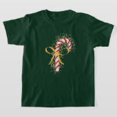 ChristmassCandy kids T-shirt Tシャツ (レイダウン)