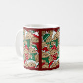 Christmastはマグに耐えます コーヒーマグカップ (正面左)