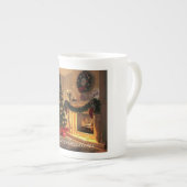 Christmastimeカバー芸術の収集できるマグ ボーンチャイナマグカップ (正面右)