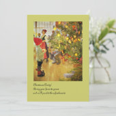 Christmastime再び小さな男の子とジュルグレン 招待状 (スタンド正面)