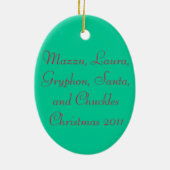 Christmasyの長所#2 セラミックオーナメント (裏面)