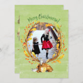 Christmoose Watercolor Greeting Card シーズンカード (正面/裏面)