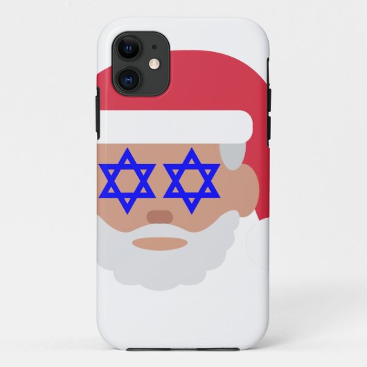 christmukkahサンタクロース絵文字 Case-Mate iPhoneケース (裏面)