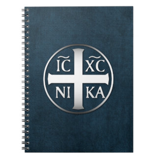 Christogram ICXC NIKAイエス・キリストは征服します ノートブック