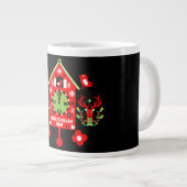 Christollen Weihnachstollen Stollenクリスマス ジャンボコーヒーマグカップ (正面右)