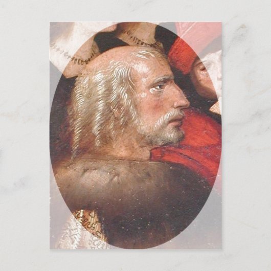 Christopher 絵画 Columbusの説明。100 ポストカード (正面)