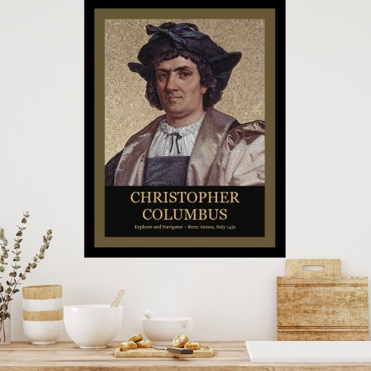 Christopher Columbus ポスター (キッチン)