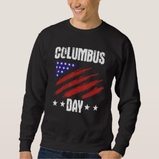 Christopher Columbus Day Flag America Columbus スウェットシャツ