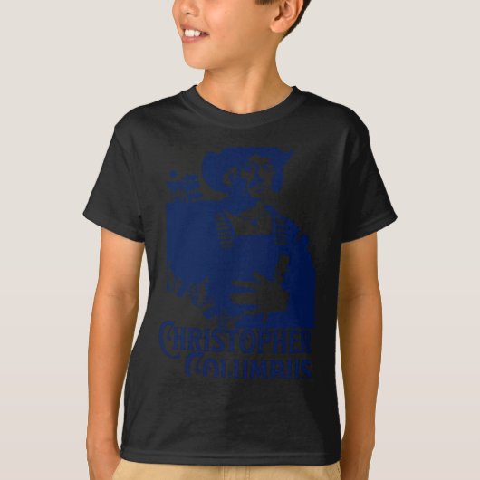 Christopher Columbus Explorer Of The New World Col Tシャツ (正面)