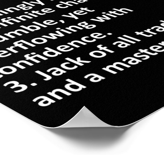 Christopher Definition Personalized Name Funny Bir ポスター (角)